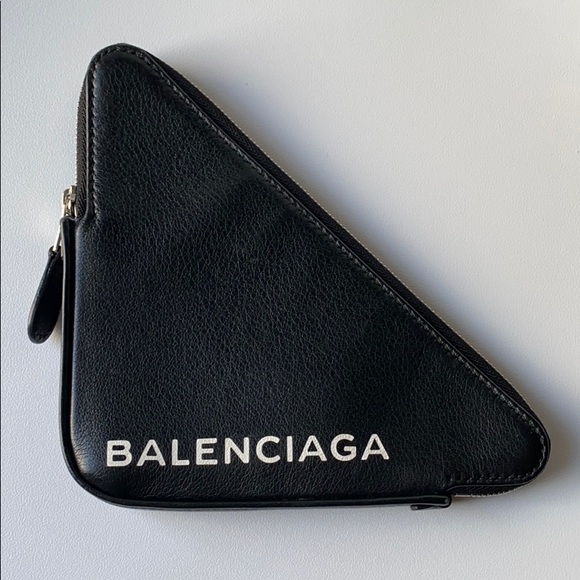 Balenciaga Accessories - Balenciaga triangle pouch small mini